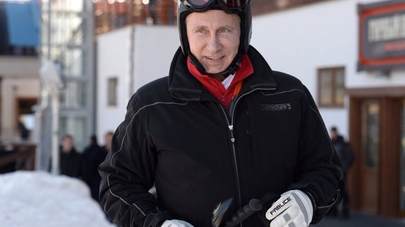 Vladimir Putin in Sochi