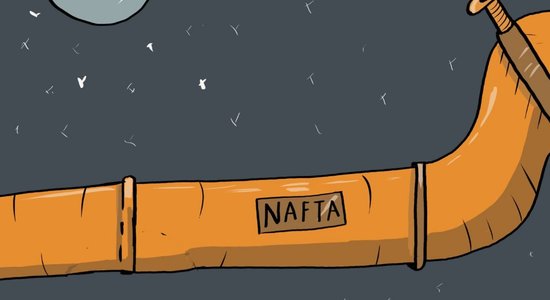 'Delfi Bizness' komikss: Oi, naftas vads salūza!