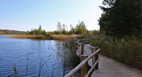 ФОТО. Скрытое сокровище рядом с Ригой: природная тропа вокруг карьера Лидума