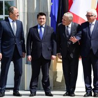 Četru pušu sarunas par situāciju Austrumukrainā beidzas bez rezultātiem
