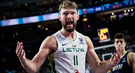 Lietuvas basketbola izlase, visticamāk, paliek bez sava līdera Saboņa