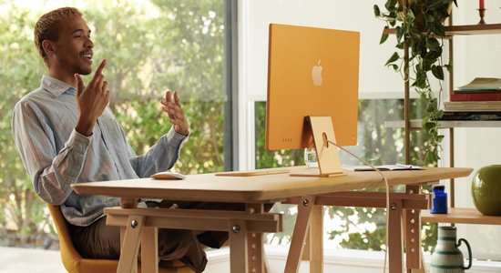 ФОТО: Apple представила новые iMac и iPad Pro с чипом M1 и маячки для поиска вещей