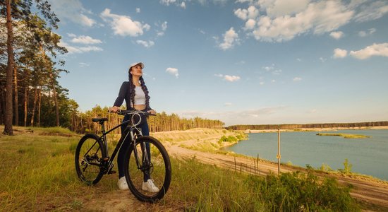 Ideja aktīvām maija brīvdienām: 125 kilometri, ritenis un Latgale