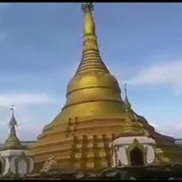 Video: Upe Mjanmā aprij budistu templi