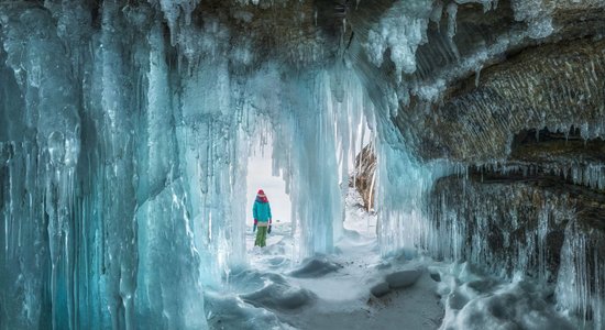 Baikāla ledus alas – vieta kā no citas pasaules