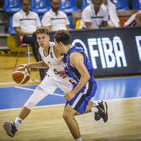 Latvijas U-16 basketbolisti ar zaudējumu iesāk Eiropas čempionātu