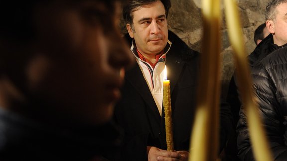 Georgian President Mikheil Saakashvili