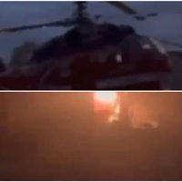 Pašā Maskavā iznīcināts Ka-32 helikopters. GUR parāda video