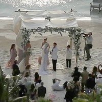 ФОТО: Первые снимки свадьбы Джонни Деппа и Эмбер Херд