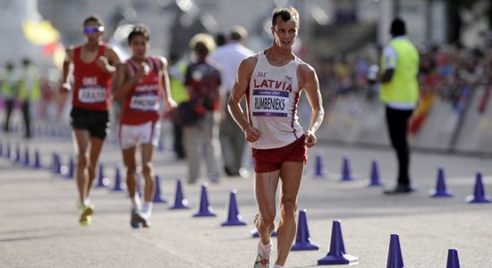 Rumbenieks kļūst par Latvijas čempionu 20 kilometru soļošanā