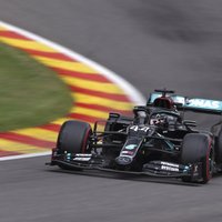 'Mercedes' piloti ātrākie Beļģijas 'Grand Prix' kvalifikācijā