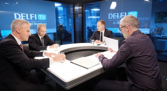 'Delfi TV ar Jāni Domburu' atbild Gobzems, Bordāns un Pabriks. Diskusijas teksts