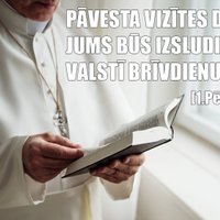 Cehs.lv: Pāvesta raideris vizītei Latvijā – 8 miljoni