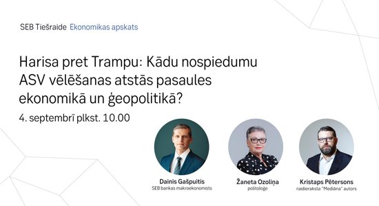 Harisa pret Trampu: Kādu nospiedumu ASV vēlēšanas atstās pasaules ekonomikā un ģeopolitikā?