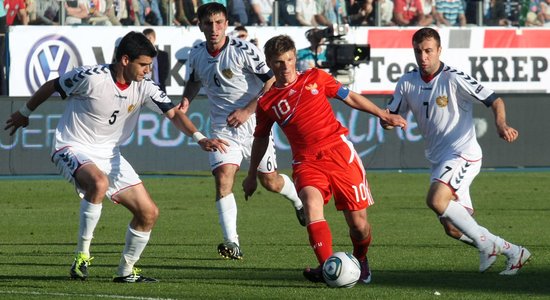 Известен расширенный состав сборной России на Евро-2012