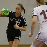 Latvijas sieviešu handbola izlase Izaicinājuma kausa turnīrā izcīna pirmo uzvaru