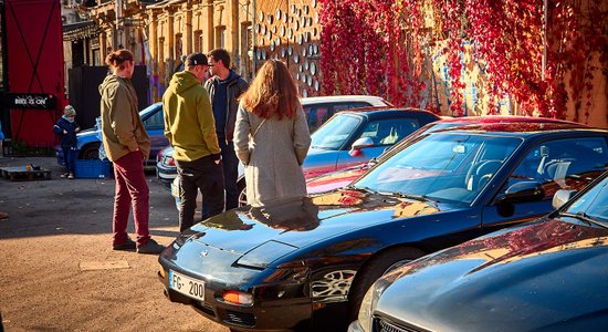 Foto: Klasisko un tūningoto japāņu auto īpašnieku saiets Rīgā