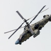 Во время учений российский вертолет Ка-52 случайно выпустил ракету