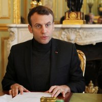 Francija sāks uzbrukumu Sīrijā, ja tiks pierādīta režīma vaina ķīmiskajos uzbrukumos, sola Makrons