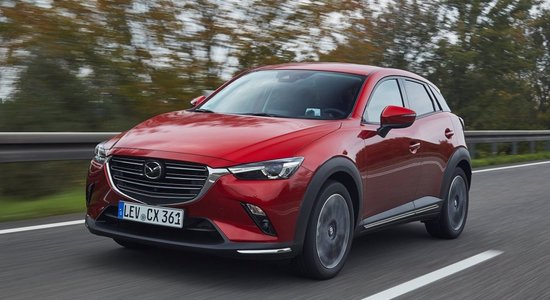 Atjauninātais 'Mazda CX-3' modelis izpelnījies īpašu britu atzinību