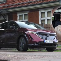 Video: Jānis Pētersons izmēģina 389 ZS jaudīgo "Nissan Ariya"