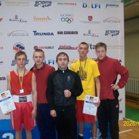 Латвийские боксеры обогатились серебром в Вильнюсе