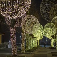 ФОТО. Сказочный Огре готовится к новогодним праздникам