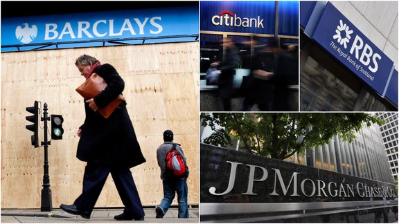 Barclays, Citibank, JPMorgan, Royal Bank of Scotland