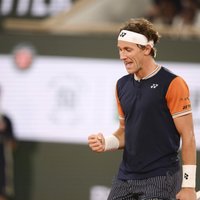 'French Open': skandināvu duelī atkal pārāks Rūds, pusfinālā duelis ar Zverevu
