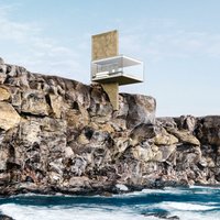 Neiespējamā arhitektūra: gaisa nams kā klints pārkare virs bangojoša okeāna