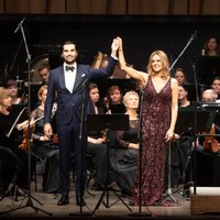 Foto: Operas zvaigznes un draugi pulcējas Andrejam Žagaram veltītajā koncertā Cēsīs