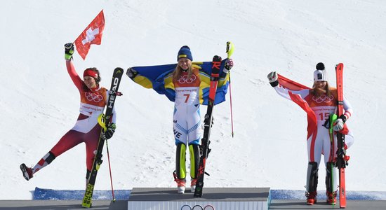 XXIII Ziemas olimpisko spēļu rezultāti kalnu slēpošanā sievietēm slaloma disciplīnā (16.02.2018.)