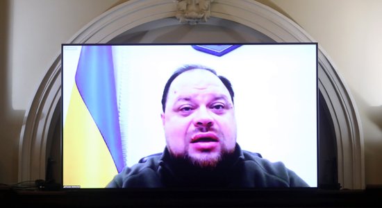 'Dārgie latvieši, jūsu atbalstu nevar izmērīt' – uzsver Ukrainas parlamenta spīkers