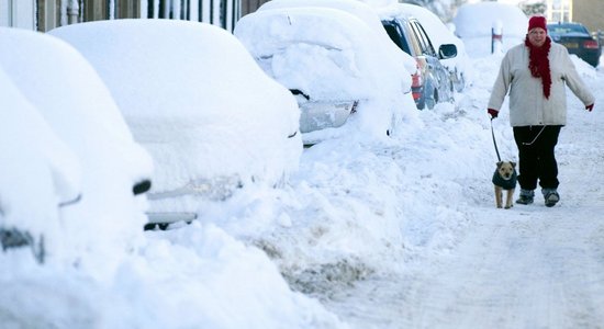 Германию накрыл мощный снегопад, в Британии похолодало до -12 градусов