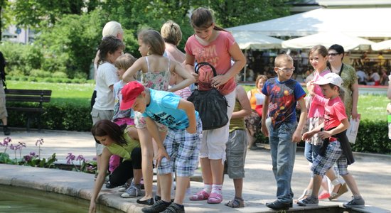 Daudzi skolēni no reģioniem nekad nav bijuši Rīgā