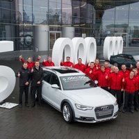 'Audi' izgatavojis piecmiljono automobili ar 'quattro' pilnpiedziņu