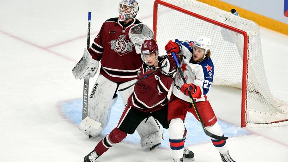 Hokejs, KHL spēle: Rīgas Dinamo - Maskavas CSKA - 7