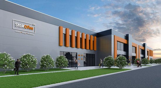 ФОТО: Hepsor инвестирует 13 млн евро в строительство нового бизнес-комплекса в Риге