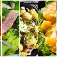 Svaigi, sātīgi un brīvā dabā: piecas salātu receptes pārgājienam vai piknikam
