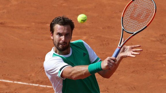 Teniss, French Open: Ernests Gulbis - Marins Čiličs