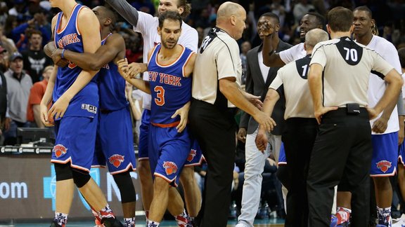 Basketbols, NBA: Ņujorkas Knicks - Hornets - 5