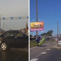 ТОП-5 видео: подборка самых ярких дорожных инцидентов на ул. Краста