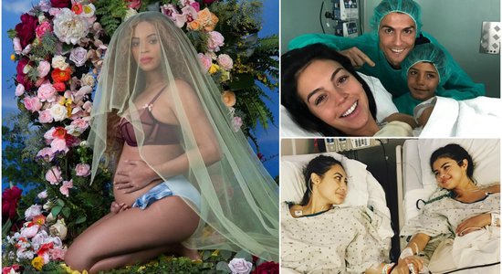Grūtniecība, dzemdības un nieru transplantācija: populārākie 'Instagram' kadri