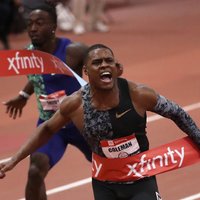 Pasaules čempionam 100 metru sprintā Kolmenam par antidopinga noteikumu piespriesta pagaidu diskvalifikācija