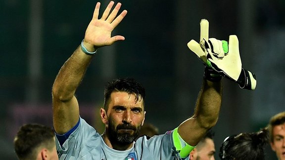 Italy s goalkeeper Gianluigi Buffon 