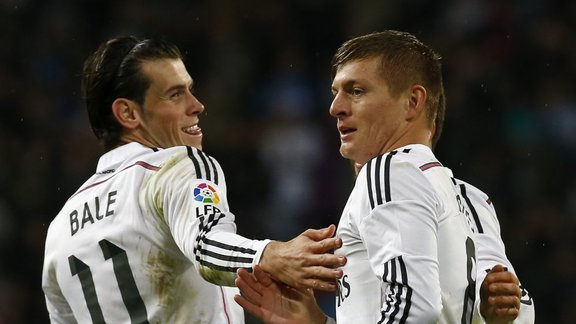 Gareth Bale and Toni Kroos (Real Madrid)