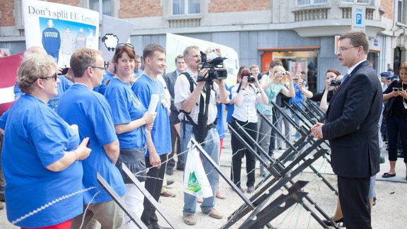 Zemnieku protesti Briselē - 7