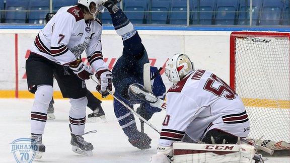 HK Riga - HK MVD, Kristaps Zile, Gustavs Grigals