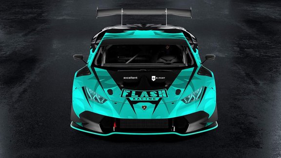 'Flash Racing' komandas 'Lamborghini Huracan Super Trofeo'