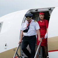 Foto: Aviokompānija 'RusLine' sāk lidojumus no Rīgas uz Maskavu